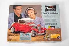Monogram Big Deuce Classic ’32 Ford Roadster 1/8 Scale Model Kit Unbuilt w/ Box