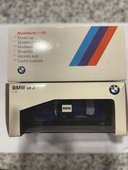 Rare BMW M3 Dealer Promo Model Car 1:43 with Box – Blue Collectible