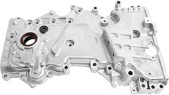 Oil Pump Timing Chain Cover with Gasket for 1.4L Chevy Cruze 2011-2015, Chevy