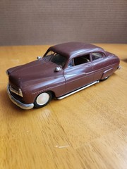 THREE VINTAGE BUILT MODELS -Mustang, GTO, and Mercury cruiser