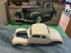 1 25 scale model parts 40 Ford Standard Coupe Body Only