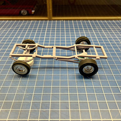 V3 Universal Drag Gasser Frame/Chassis for any truck or car 1/24 1/25