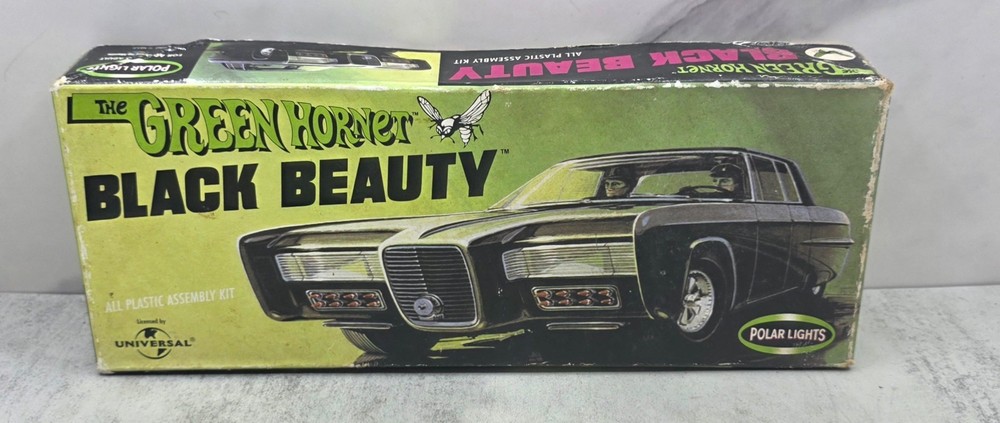 Vintage 1998 Polar Lights Green Hornet Black Beauty Model Car Kit 1:32 – NIB