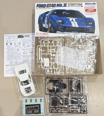Fujimi Ford GT40 Mk.II ’67 Daytona 1:24 Plastic Unassembled Kit w/ Decals 12148