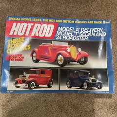 REVELL. 7446. FORD CLASSICS COMBO. HOT ROD. 1/25 SCALE – sealed bags no box