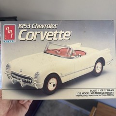 Amt 1/25 Model Kit🔥1953 Chevrolet Corvette🔥🏁Vintage Classic Complete Kit