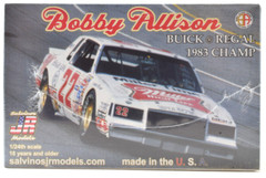 Salvinos JR Models “Miller” Bobby Allison 1983 Buick Regal 1/24 Model Car Kit