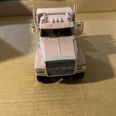 Ford 9000 Pink Semi Truck Model – Pre Assembled Model Kit –