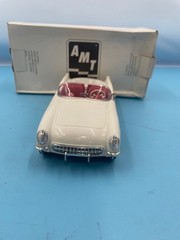 AMT-ERTL 1953 Corvette Convertible Polo White Promo Model 8732 Loose in Box