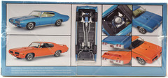 Revell 1969 Pontiac GTO 2-In-1 – Stock or The Judge 1/24 Model Car Kit 14530