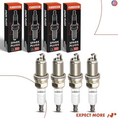 A-Premium Iridium Platinum Spark Plugs Compatible with Honda Civic 2006-2011,