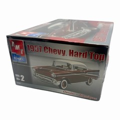 1957 Chevy Hard Top, 1:25 Scale Model. New, Still In Plastic. Skill Level 2