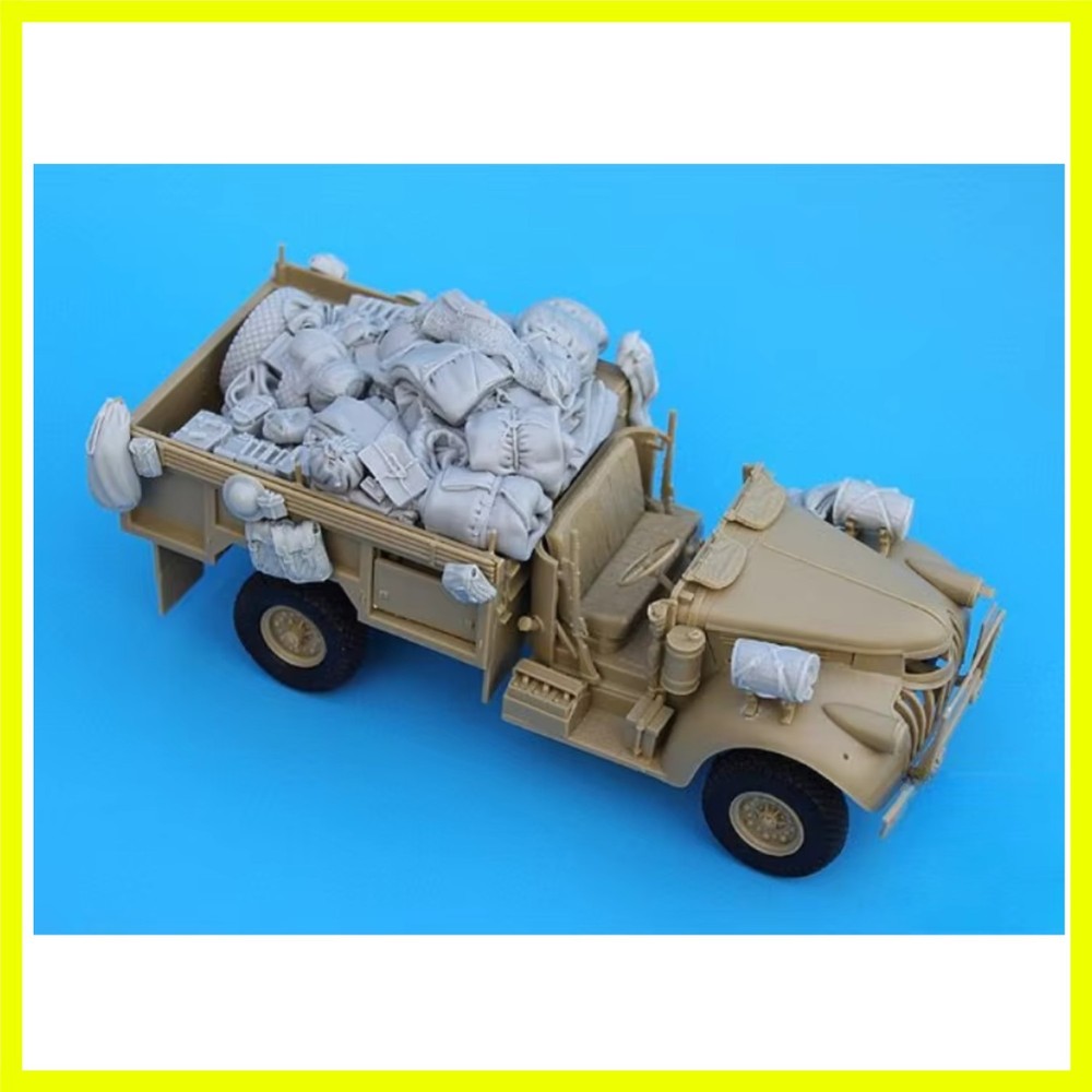 1/35 Scale DieCast Resin Model Assembled Kit British SAS Africa Corps Vehicle…
