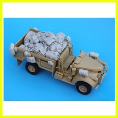 1/35 Scale DieCast Resin Model Assembled Kit British SAS Africa Corps Vehicle…