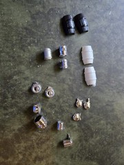 1:25 scale model parts Hot Rod Fuel Tanks & Parts