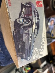 Vintage AMT 1977 Mercury Capri II Cafe Racer kit in 1/25th Scale.