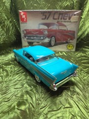 AMT 1957 Chevy Bel Air Hardtop. Display/Shelf Ready.