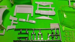 Peterbilt 359 Wrecker 1/25 Cab Hood Glass Chrome Grill Mirror Truck Semi Tractor