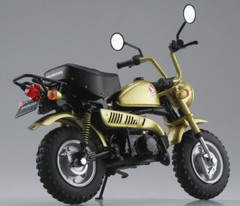 Aoshima 1/12 HONDA MONKEY Limited DIE CAST Model -GOLD-