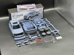 1/25 2023 Ford F-350 SD Dually Truck Resin Model Kit with, Clear Parts & Tires
