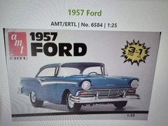 AMT 31838 1/25 57 Ford Fairlane Parts Kit Bash Wheel Backs 37