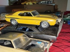 Lot Of 30 Vintage Junkyard Model Parts & Bodies Chevelle Vans Harley Trailer GTO