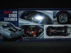 1968 Chevrolet Camaro Z/28 1/25″ Scale AMT Stock Car Plastic Customizing Kit
