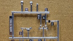 1940 FORD Standard Coupe HANDLES, , WIPERS & MORE 1/25 Monogram Model PARTS