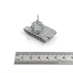 US Army M47 Patton Tank, 3D Printed ,1/144 Scale Mini Tank Model,Resin