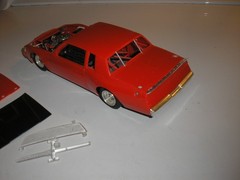 Vintage 1/24 NASCAR Buick Grand National Regal Red for Parts or Restore Free SH
