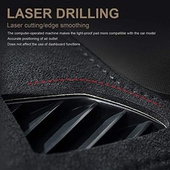 SPEEDWOW Dashboard Dash Board Cover Mat Carpet Compatible with Toyota Tundra …