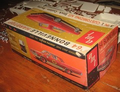 AMT 1964 Pontiac Bonneville HT Hardtop 3-in-1 Annual Kit #6624 Unbuilt in Box 64