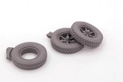 1/35 Resin German Sd.Kfz.7 8-Ton Half-Track Tires Model Kit GK Unassembled Unpai