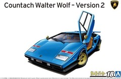 AOSHIMA The Supercar No.18 1/24 ’76 Wolf Countach Ver.2