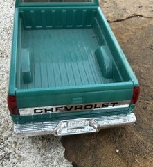 AMT Ertl 1993 Chevrolet C-1500 Extended Cab Promo Teal green 8130 1/25