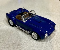 🏁 Built Plastic Model Car Kit FUJIMI 1/24 Shelby American Cobra 427 S/C RS-5 🏁