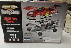 #31712 Ertl American Muscle #2 Edelbrock Ford Taurus Die Cast Model Kit ~ 1/24