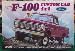 MOEBIUS 1/25 1970 Ford F100 Custom Cab 4×4 Pickup Truck MOE1230
