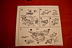 MPC 1972 Ford Torino Nascar 351 Race Engine 1/25