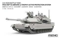 MENG 72-016 1/72 U.S. MBT M1A2 SEP V2 Abrams w/Trophy Active Protection System