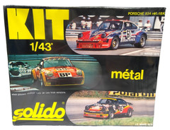 Solido Porsche 934 Metal Model Kit 1:43 3N1 Le Mans 1976 -1978 1980 Sealed 68K
