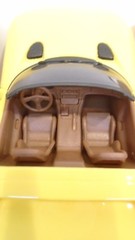 AMT ERTL 1994 Dodge Viper RT/10 Dandelion Yellow Pearlcoat Toy Car Model 7155