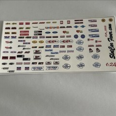 Nascar Contingency Individual Decals SlotCar Fever Hoosier Holley Kegs Snap-On