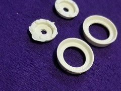 JOHAN 1966 Marlin 2 – FRONT INNER WHEELS & RETAINERS for 1:25 Model Kit 66