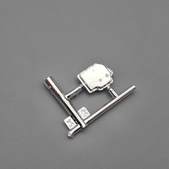 Revell 1/25 Cadillac Lowrider Parts Kit Bash Chrome Transmission Pan