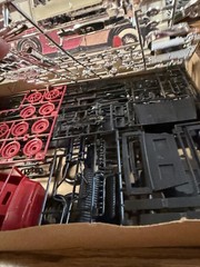 4 Johan 1/25 Kits 31 Cady, 35 Mercedes, 31 Teddy Fleetwood, Chrysler Turbine Car