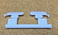 1940 FORD Standard Coupe NICE SUNVISORS 1/25 Scale Monogram NEW Model PARTS