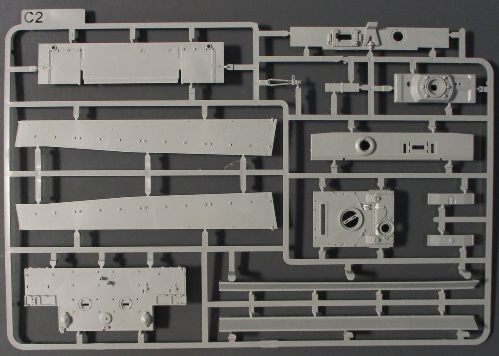 Takom 1/35th Scale Tiger I Early – Parts Tree C2 from Kit No. 2202