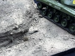 1/35 Scale Military Diorama Base Terrain Display Model Soldiers Figures Diecast