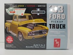 AMT 1953 Ford Pickup Truck 3 in 1 Trophy Series 1/25 Model Kit AMT882